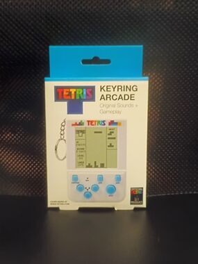Tetris Keyring Arcade Handheld